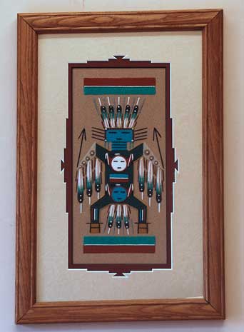 Silversmith | Navajo Sandpainting | Penfield Gallery of Indian Arts | Albuquerque, New Mexico